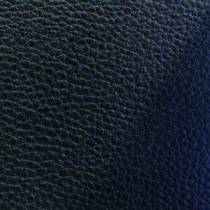 Tubular Side Table  – Black Leather